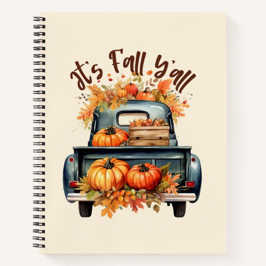 Het is Herfst Y'all Notitieboek (Voorkant)