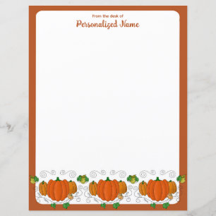 Het is Herfst Y'all - Ongelijnd Papieren Blad