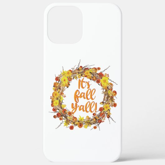Het is Herfst Y'all Oranje Autumn Leaves Case-Mate iPhone Case (Achterkant)