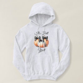 Het is Herfst Y'all: Pastel Pumpkins Hoodie