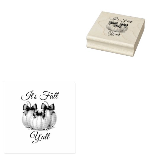 Het is Herfst Y'all: Pastel Pumpkins Rubberstempel (Gestempeld)