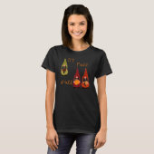 Het is Herfst Y'all Pumpkin Gnome Autumn Tree T-shirt (Voorkant volledig)
