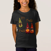 Het is Herfst Y'all Pumpkin Gnome Autumn Tree T-shirt (Voorkant)