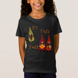 Het is Herfst Y'all Pumpkin Gnome Autumn Tree T-shirt