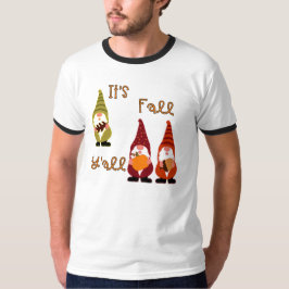 Het is Herfst Y'all Pumpkin Gnome Autumn Tree T-shirt