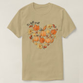 Het is Herfst Y'all  Pumpkin Leaf Herfst herfst H T-shirt (Design voorkant)