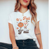 Het is Herfst Y'all Pumpkin Spice Latte Tri-Blend Shirt