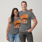 Het is Herfst Y'all Pumpkins Three Gnomen Boerderi T-shirt (Unisex)