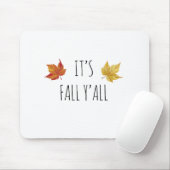 Het is Herfst Y'all Rae Dunn Geïnspireerde lettert Muismat (Met muis)