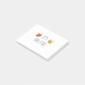 Het is Herfst Y'all Rae Dunn Geïnspireerde lettert Post-it® Notes (Schuin)