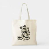 Het is Herfst Y'all Retro Style Tote Bag (Achterkant)