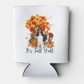 Het is Herfst Y'all Springer Spaniel Dog Halloween Blikjeskoeler (Voorkant)
