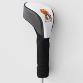 Het is Herfst Y'all Springer Spaniel Dog Halloween Golfheadcover (Schuin)