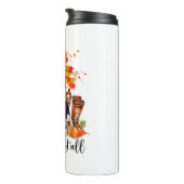 Het is Herfst Y'all Springer Spaniel Dog Halloween Thermosbeker (Geroteerd rechts)