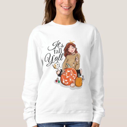 Het is Herfst Y'all sweatshirt (Voorkant)