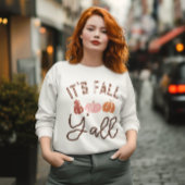 Het is Herfst Y'All Sweatshirt, Halloween - Dankba Trui