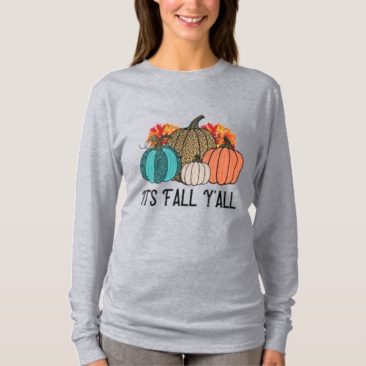 Het is Herfst Y'all T-shirt (Voorkant)
