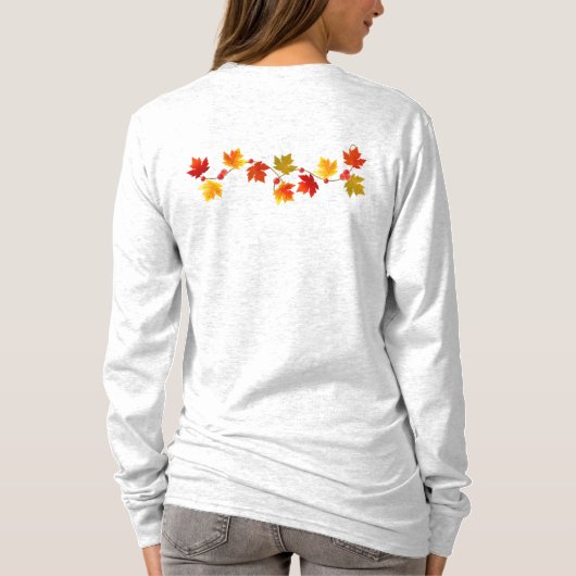 Het is Herfst Y'all T-shirt (Achterkant)