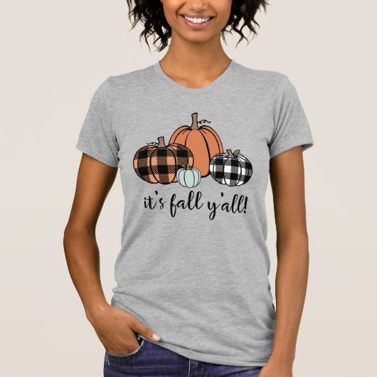 Het is Herfst Y'all T-shirt (Voorkant)
