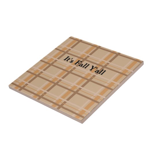 Het is Herfst Y'all Tegeltje (Zijkant)