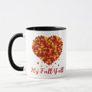 Het is Herfst Y'all Thanksgiving Autumn Mok