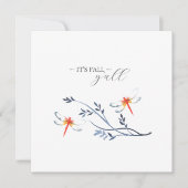 Het is Herfst Y'all Thanksgiving Kaarten (Voorkant)