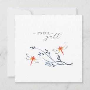 Het is Herfst Y'all Thanksgiving Kaarten