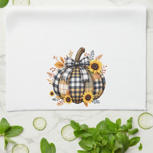 Het is Herfst Y'all. Theedoek (Gevouwen)