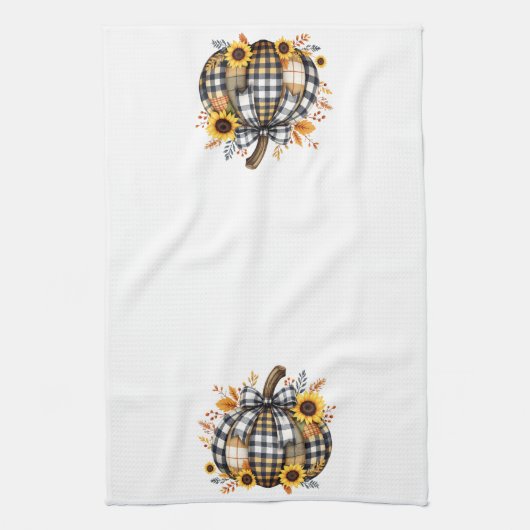 Het is Herfst Y'all. Theedoek (Verticaal)