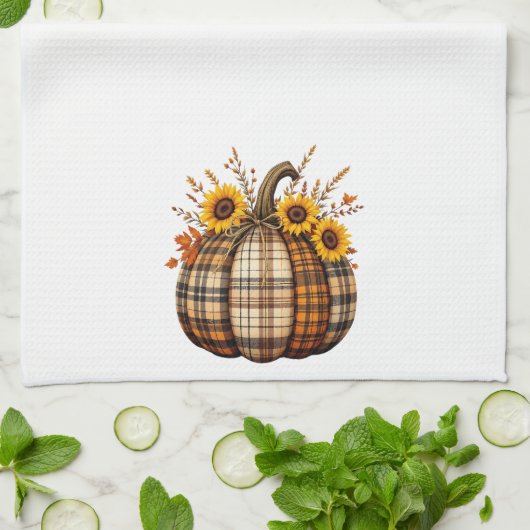 Het is Herfst Y'all. Theedoek (Gevouwen)