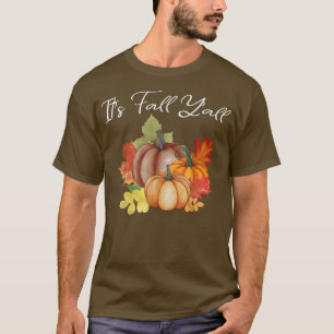 Het is Herfst Y'all Toddler Women Kinder Autumn Pu T-shirt
