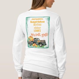 "Het is herfst y'all truck" T-shirt