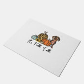 Het is Herfst Y'all Yellow Dachshund Dog Leopard P Deurmat (Schuin)