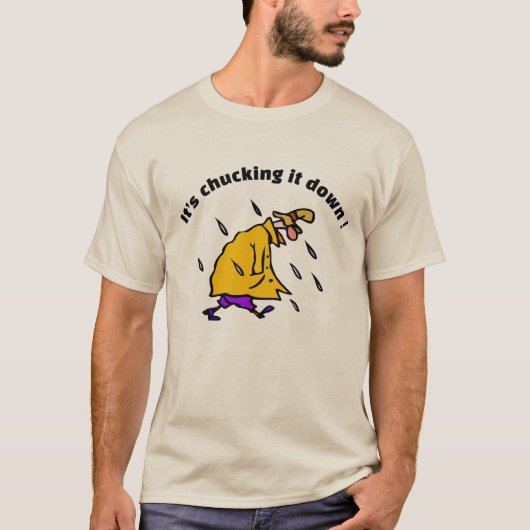 Het is het afhakken, het regent T-Shirt (Voorkant)