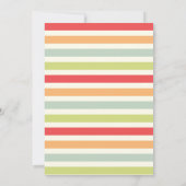 Het is het begin van een nieuw Baby shower van het Kaart (Achterkant)