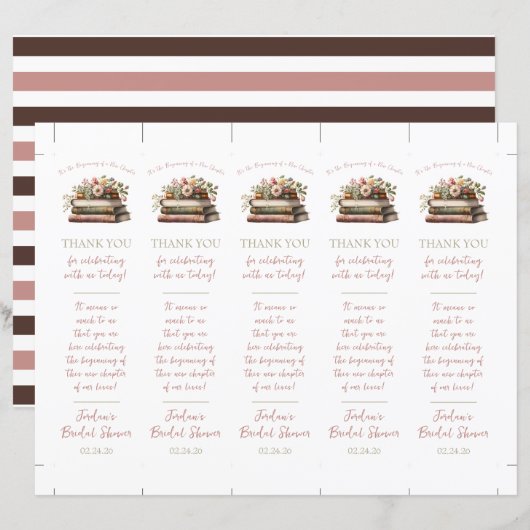 Het is het begin van een nieuw hoofdstuk Bladwijze (Voorkant / Achterkant)