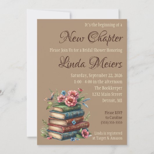 Het is het begin van een nieuw Vrijgezellenfeest v Kaart (Voorkant)