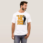 Het is het BOOGIE MAN! (Wit) T-shirt (Voorkant volledig)