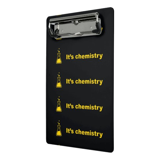 Het is het Chemistry Mini Klembord (Angled2)