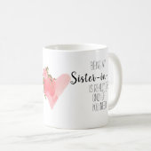 Het is het enige geschenk dat je nodig hebt. koffiemok (Voorkant rechts)