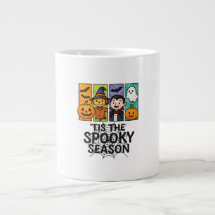 Het is het griezelige seizoen Halloween Vampier Po Grote Koffiekop