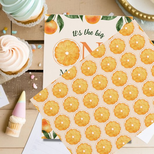 Het is het Grote 1 Verjaardagsfeest Kaart