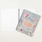 Het is het hart dat de poorten opent, bloementuin planner (Display)