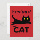 Het is het Jaar van de CAT Briefkaart (Voorkant / Achterkant)
