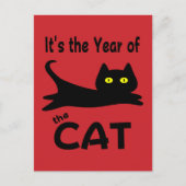 Het is het Jaar van de CAT Briefkaart (Voorkant)