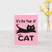 Het is het jaar van de CAT-pas Kaart (Gele Bloem)
