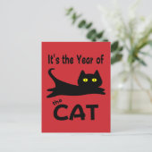 Het is het jaar van de KAT Briefkaart (Staand voorkant)
