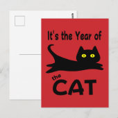 Het is het jaar van de KAT Briefkaart (Voorkant / Achterkant)