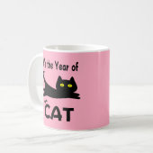 Het is het jaar van de KAT Koffiemok (Voorkant links)