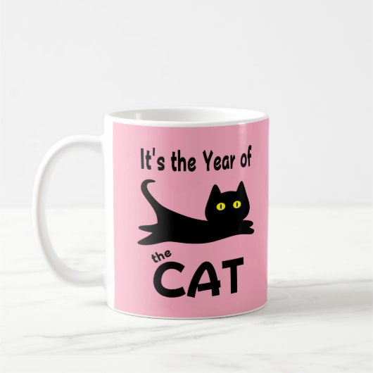 Het is het jaar van de KAT Koffiemok (Links)